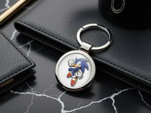 Metal Keychain Premium Build Metallic Finish